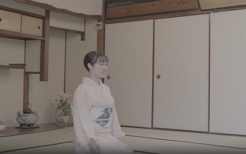 お稽古処の和室