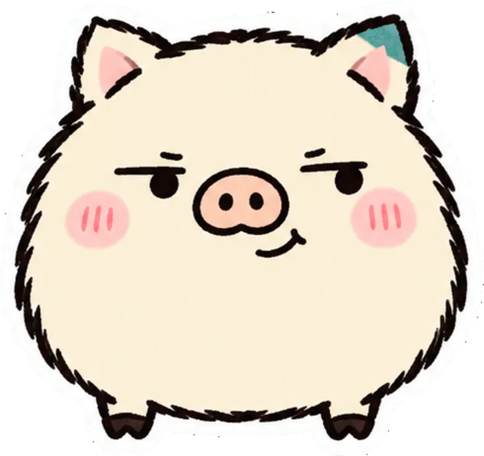 クリーム色のこぶた、こぷる