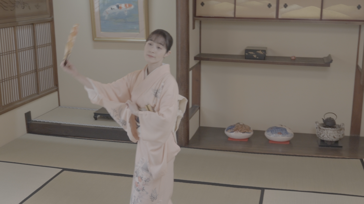 Private dance video — filmed in the zashiki of Kyo-ryori Harise, Kyoto